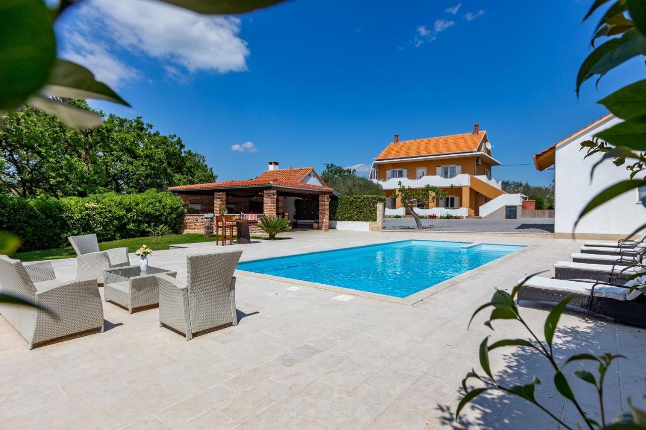 Mp Luxury Holiday Home With Swimming Pool Задар Экстерьер фото